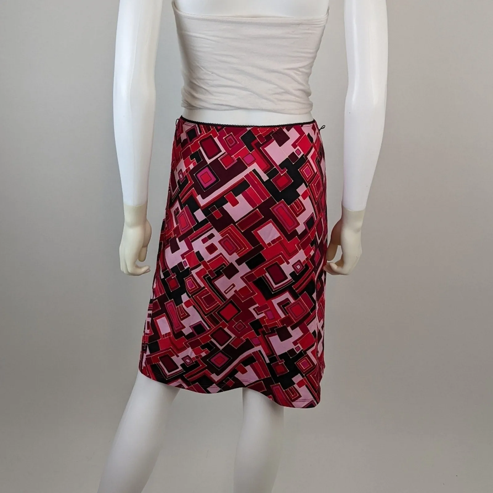 Abstract Pencil Skirt S