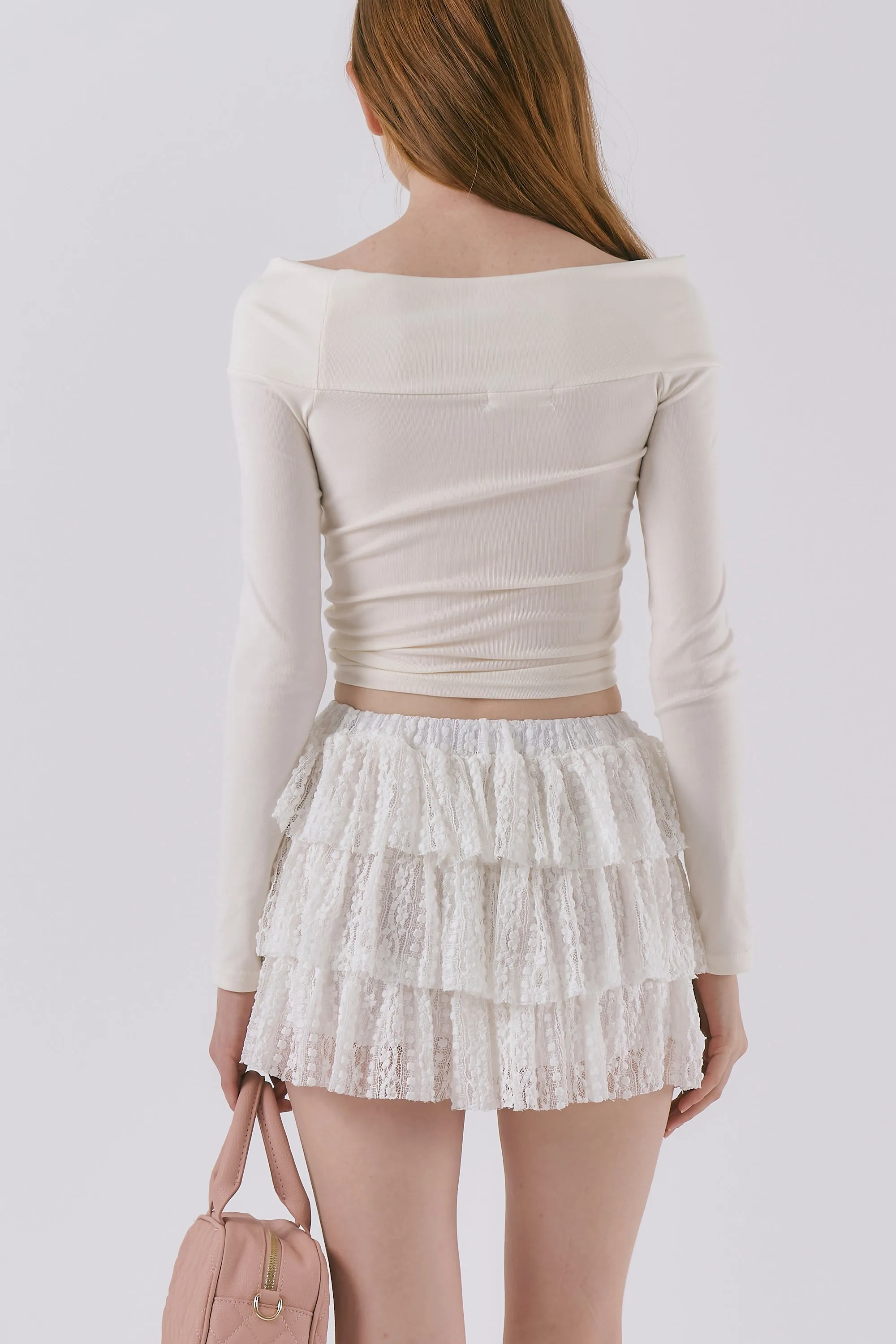 Ailey Tiered Lace Skorts