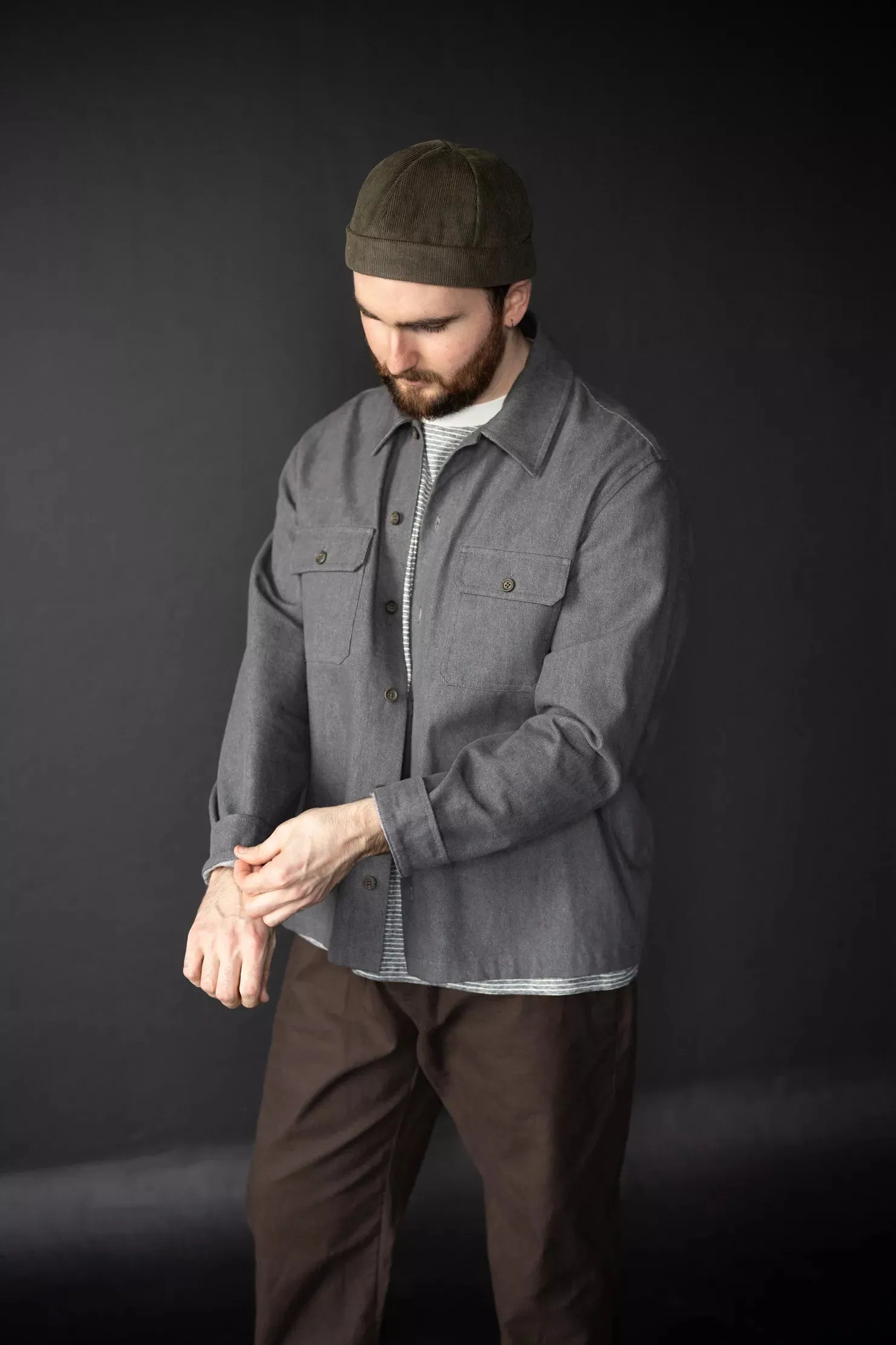 Arbor Menswear Shirt - UK 34-54 - Sewing Pattern | Merchant & Mills