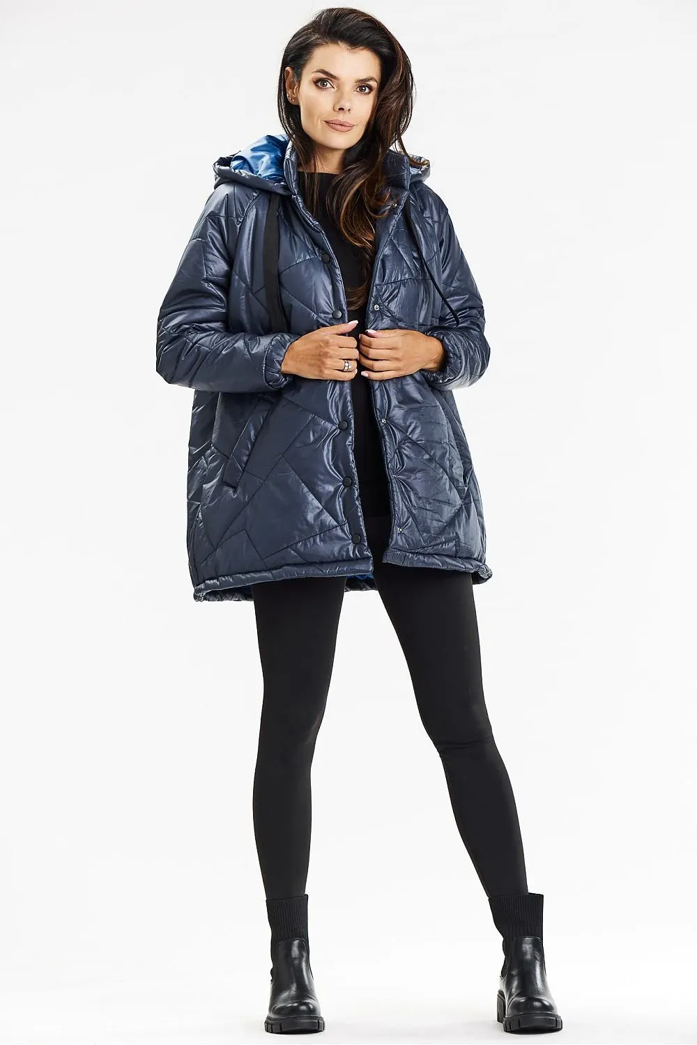 Awama Casual Hooded Jacket