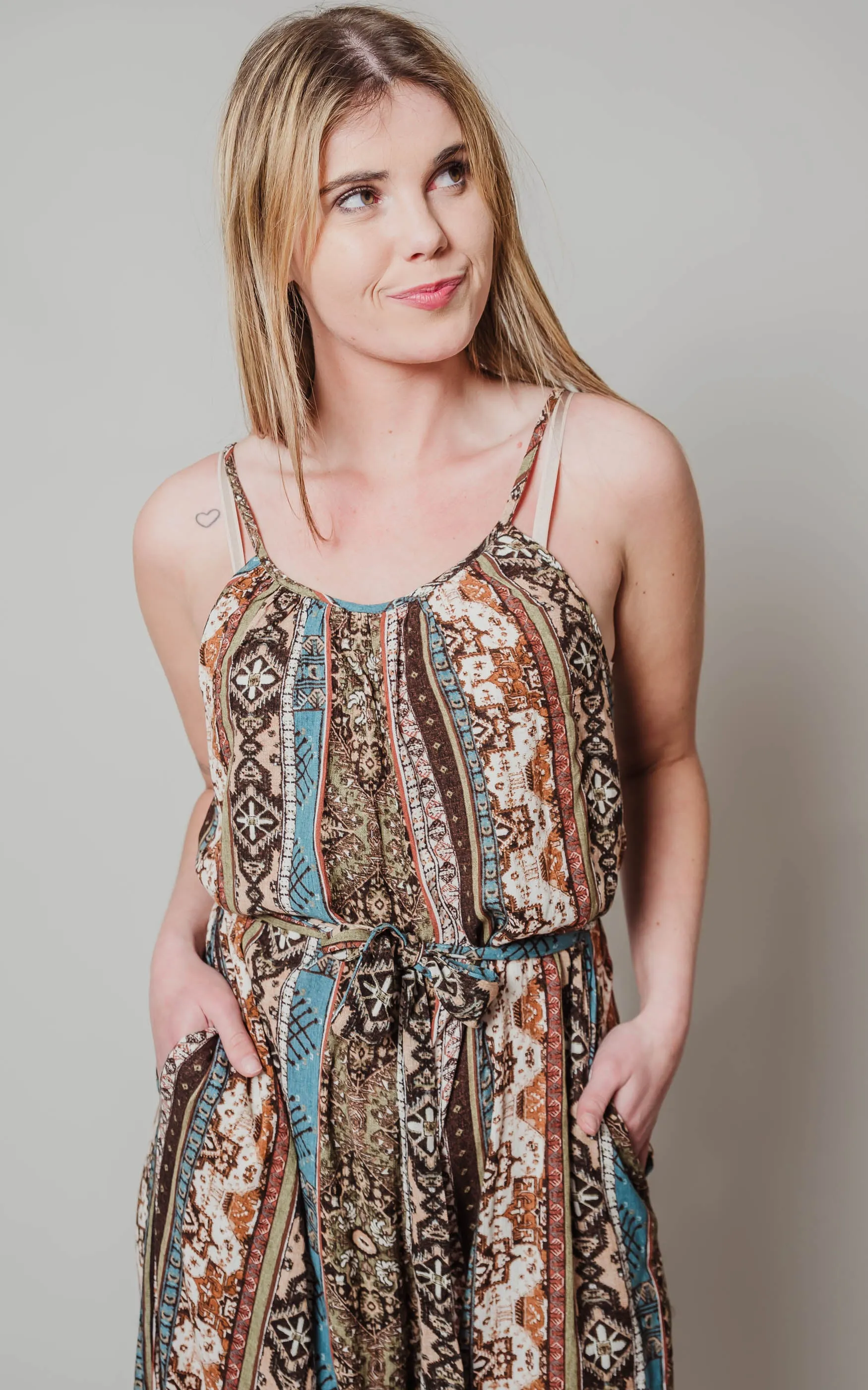 Aztec Boho Jumpsuit | FINAL SALE