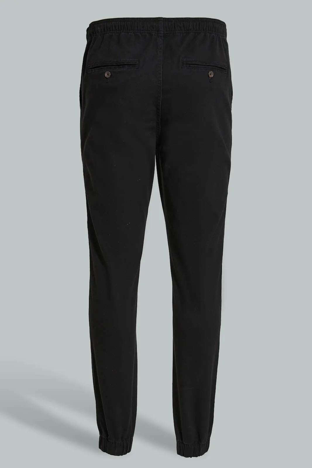 Black Casual Trouser For Men