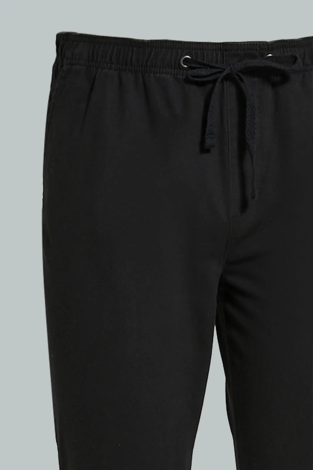 Black Casual Trouser For Men