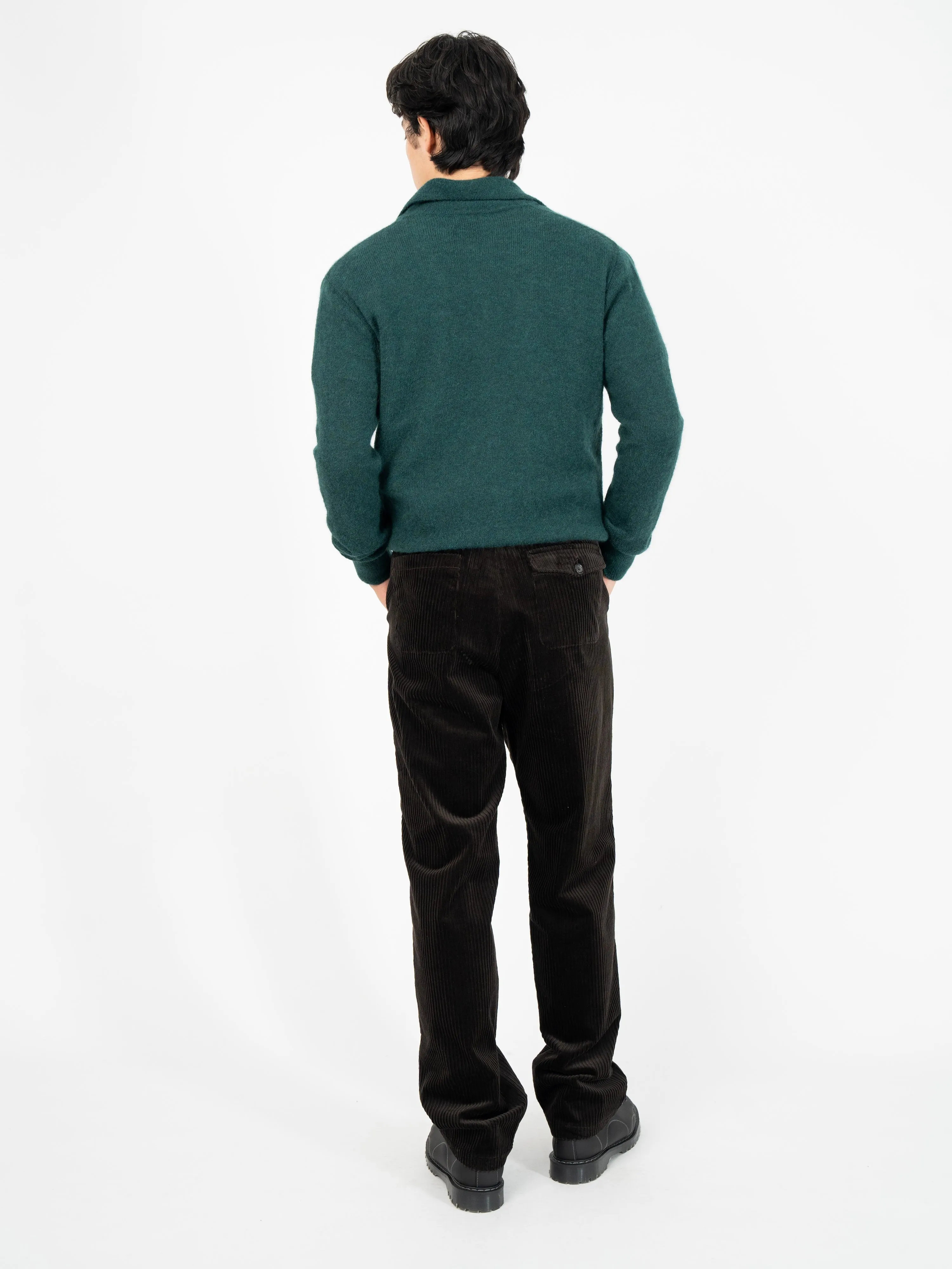 Britten Knitted Cardigan Rosen Green