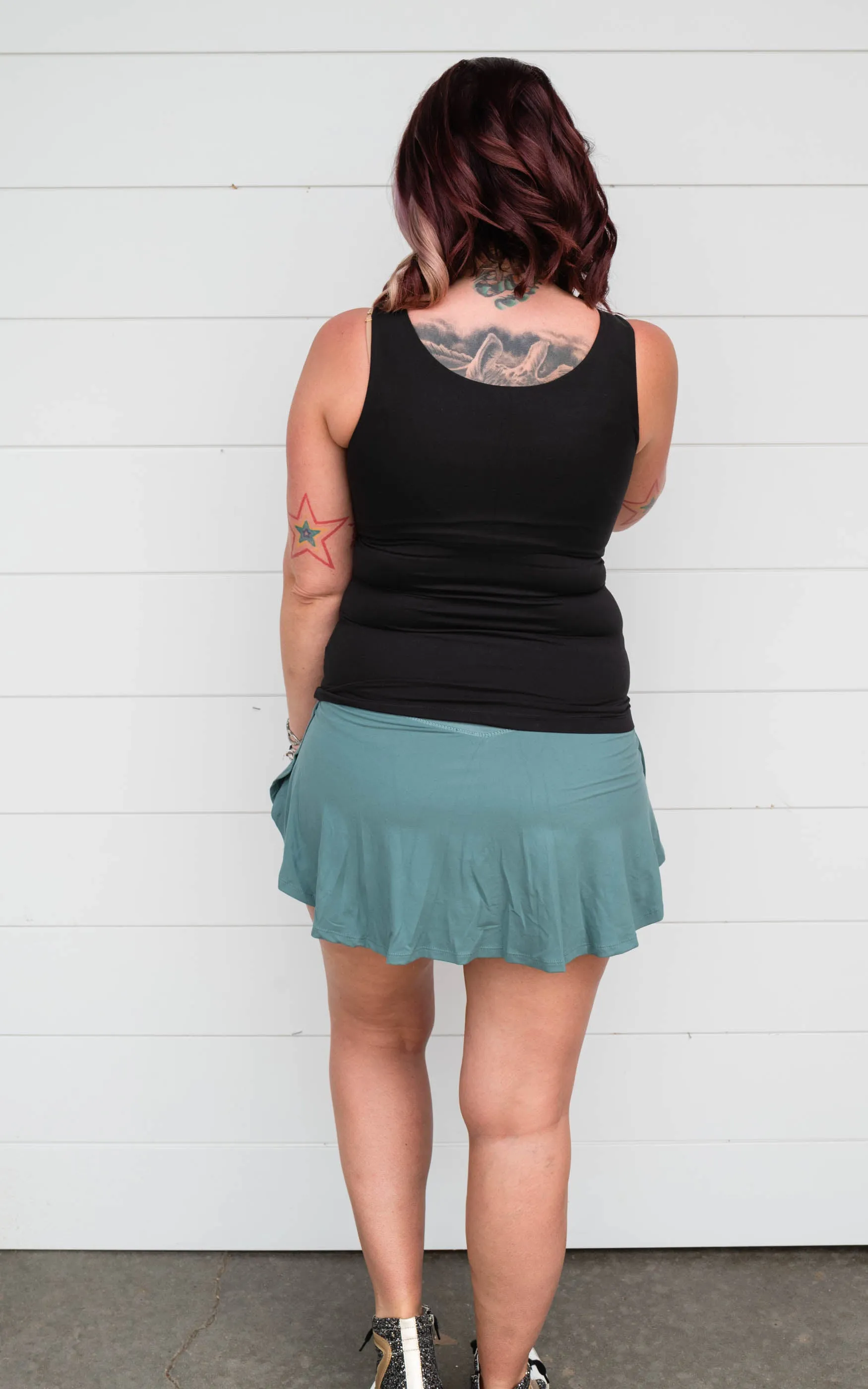 Buttery V-Shape Skort - Rae Mode - Final Sale*