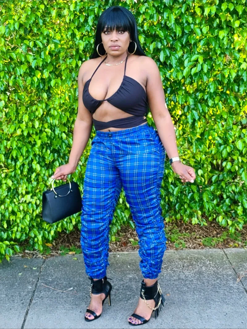 Candy Ruched Jogger Pants