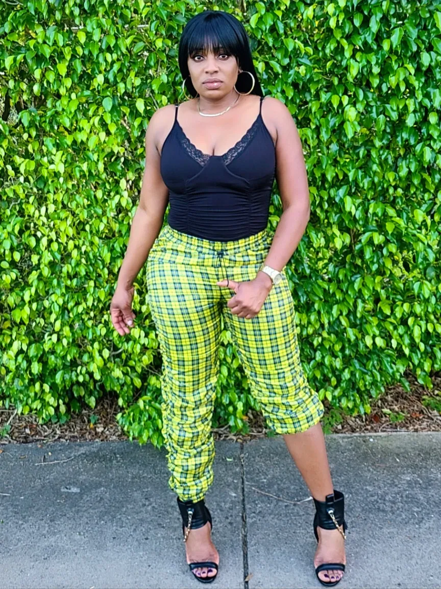 Candy Ruched Jogger Pants