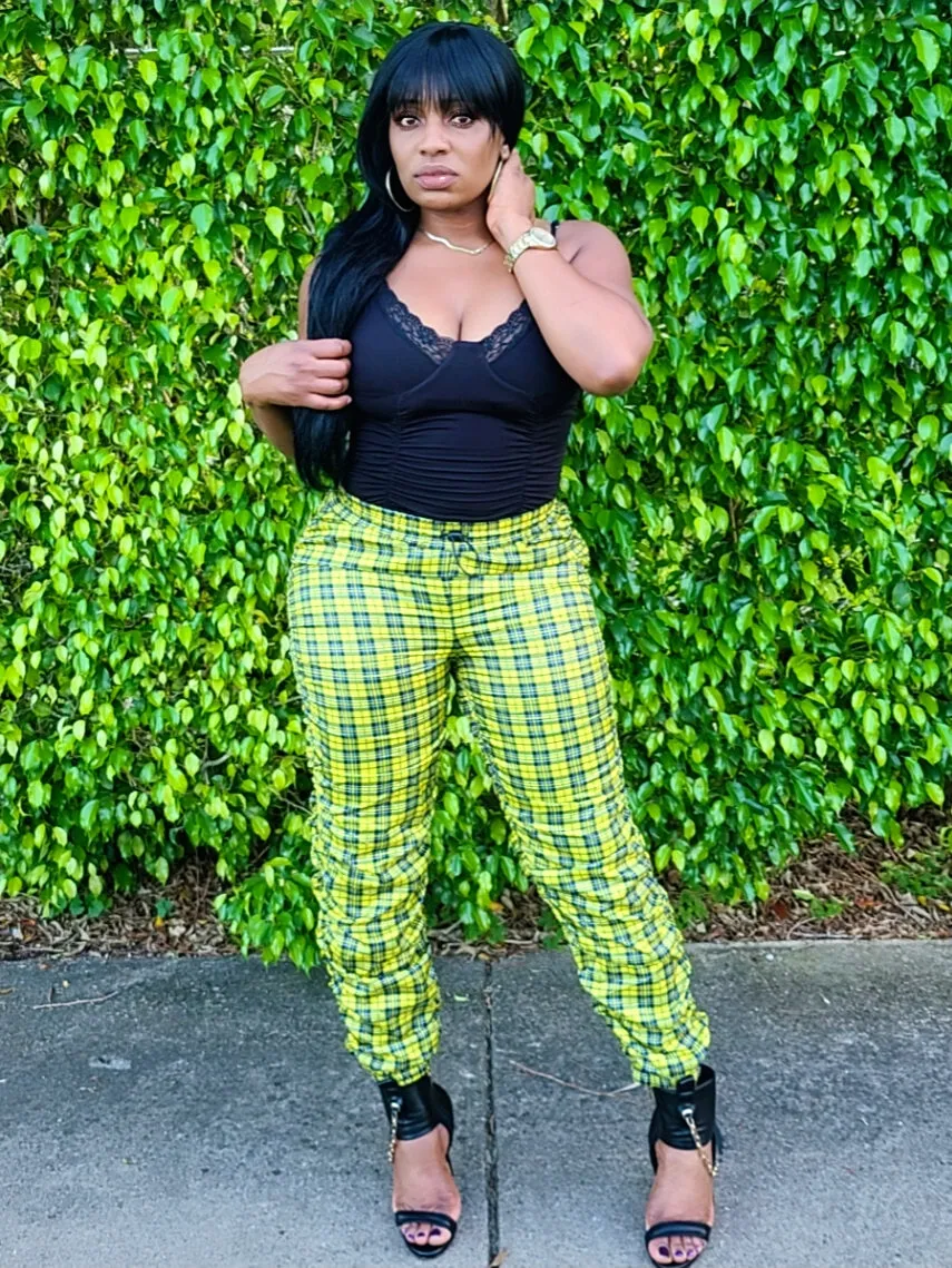 Candy Ruched Jogger Pants