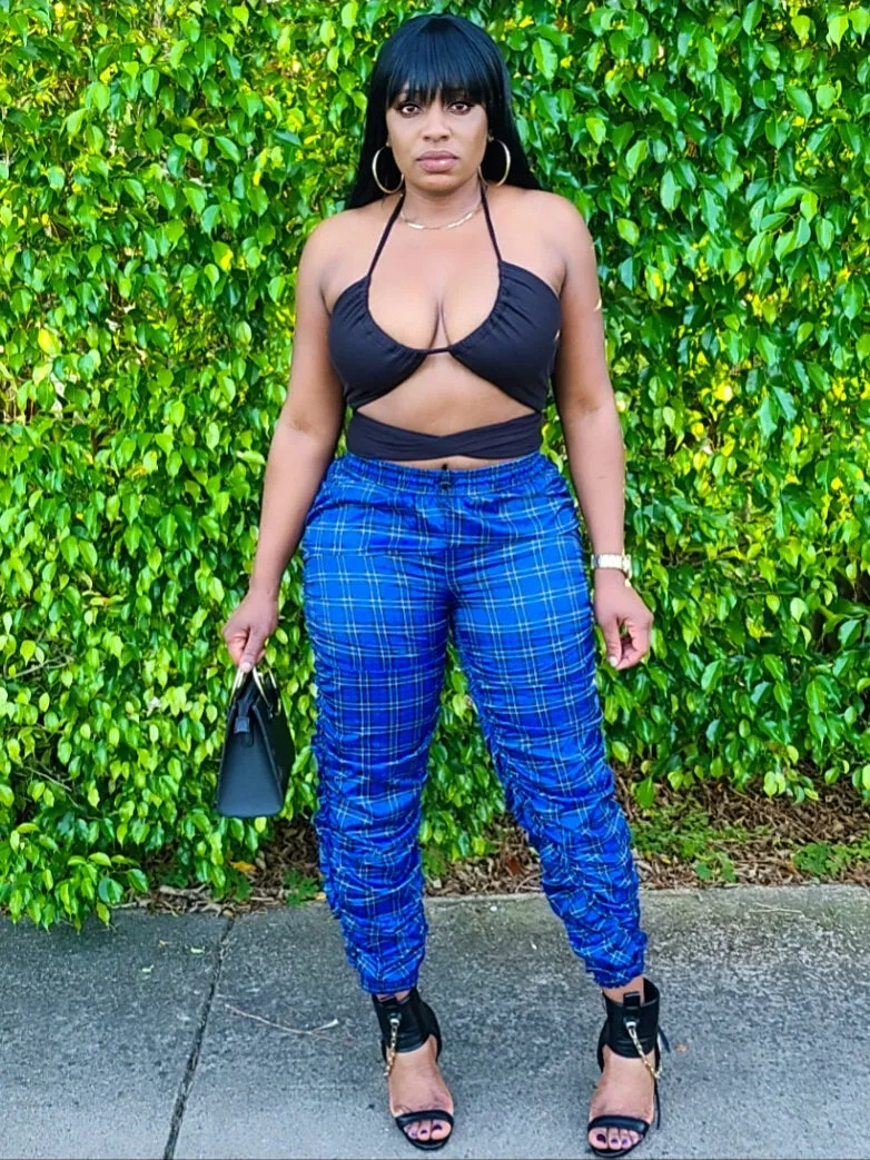 Candy Ruched Jogger Pants
