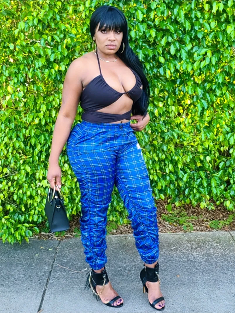 Candy Ruched Jogger Pants