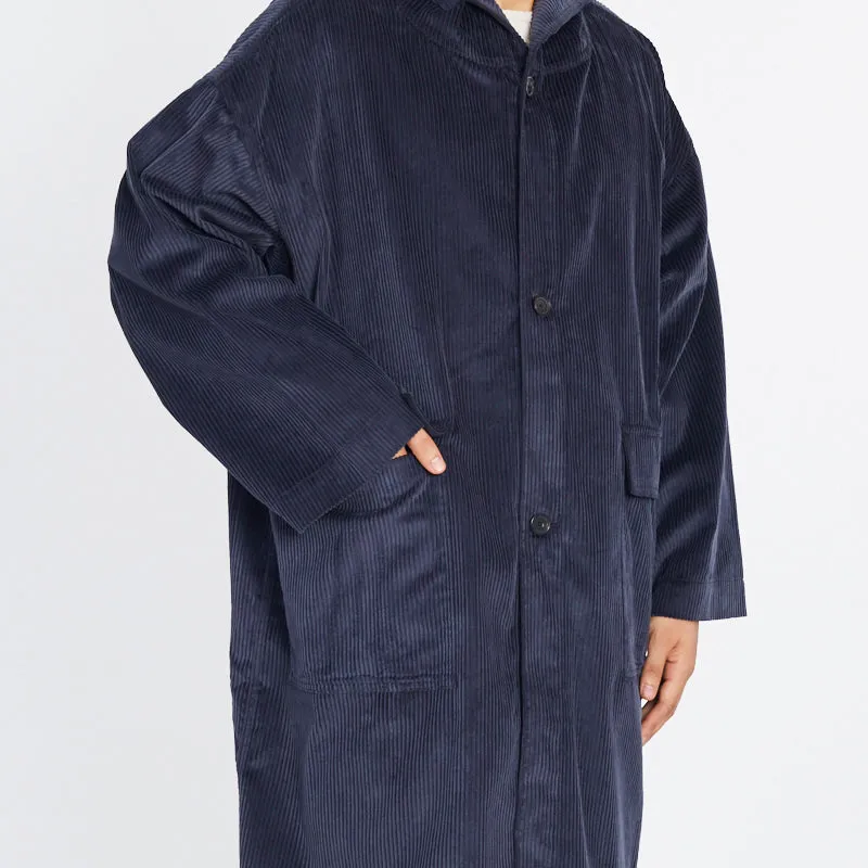 Canopy Coat - Navy Corduroy