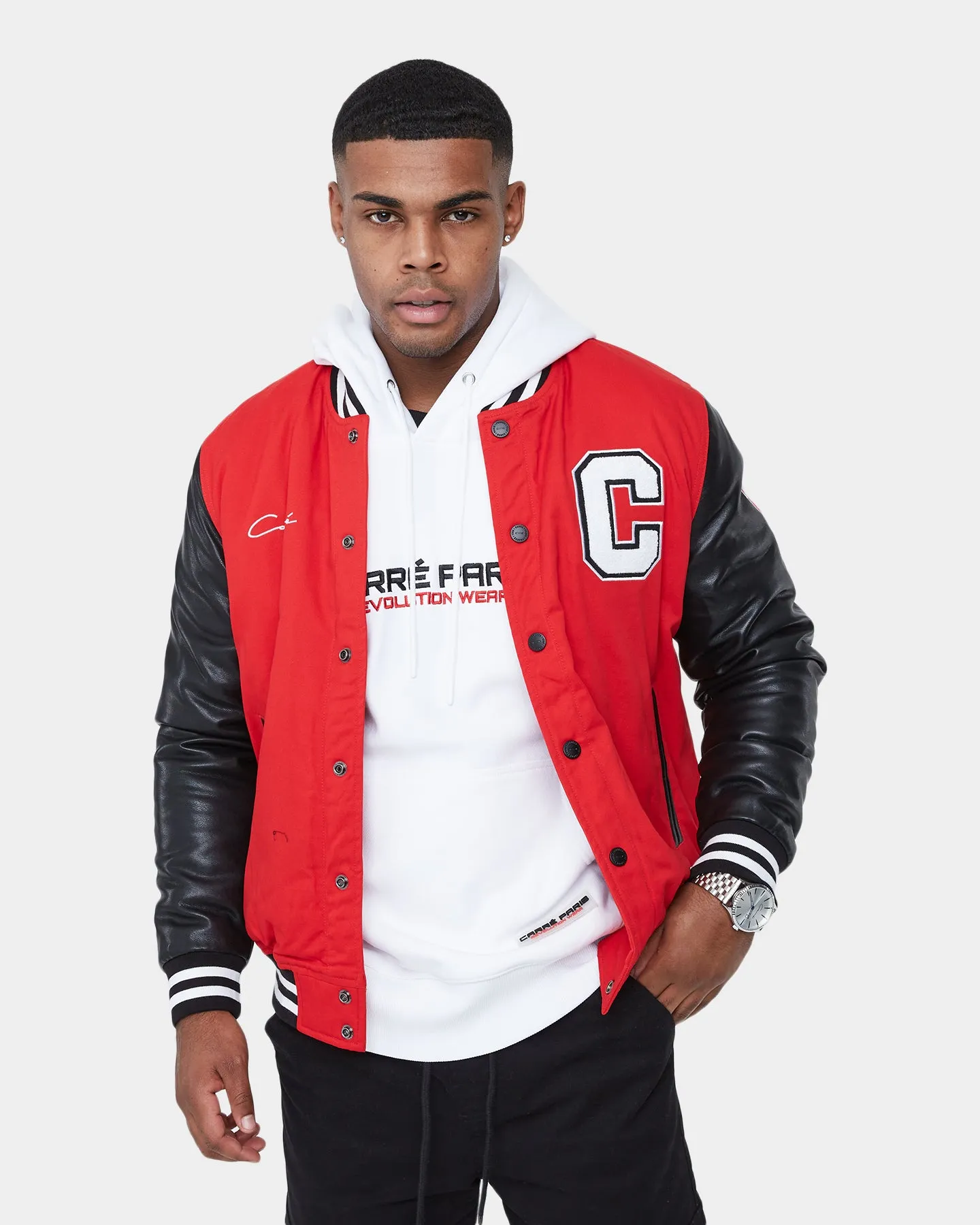 Carre MVP Varsity Jacket Red/Black