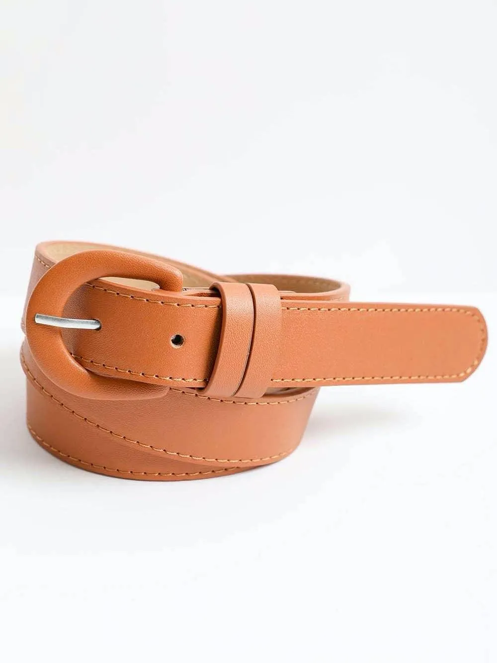 Classic Leather Belt in Cognac