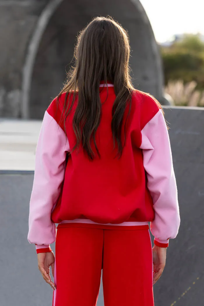 Club Republic Jacket Red Pink