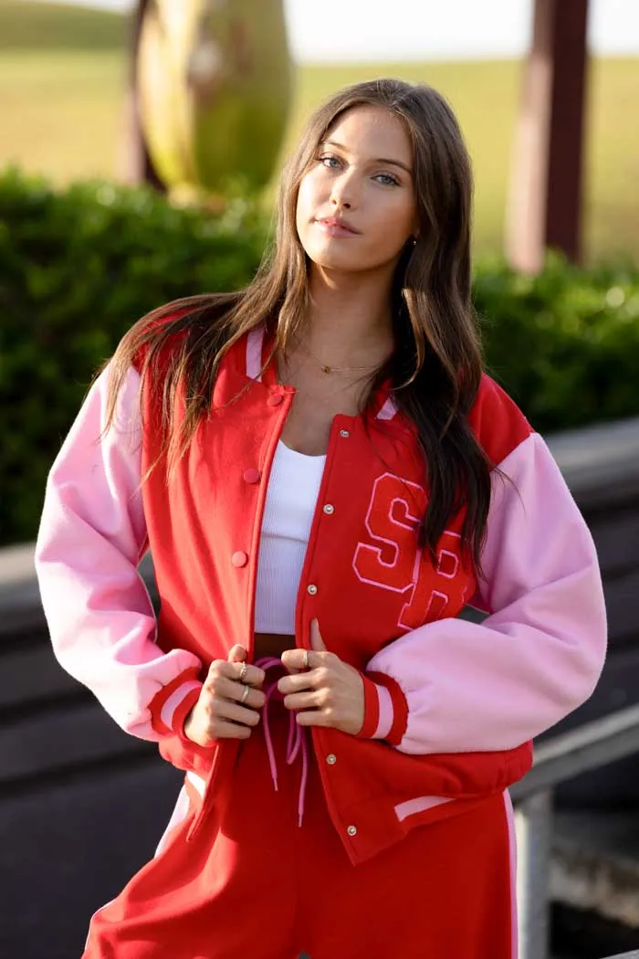 Club Republic Jacket Red Pink