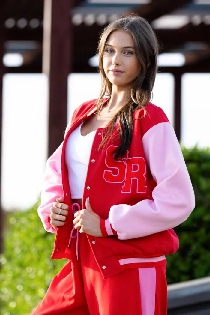 Club Republic Jacket Red Pink