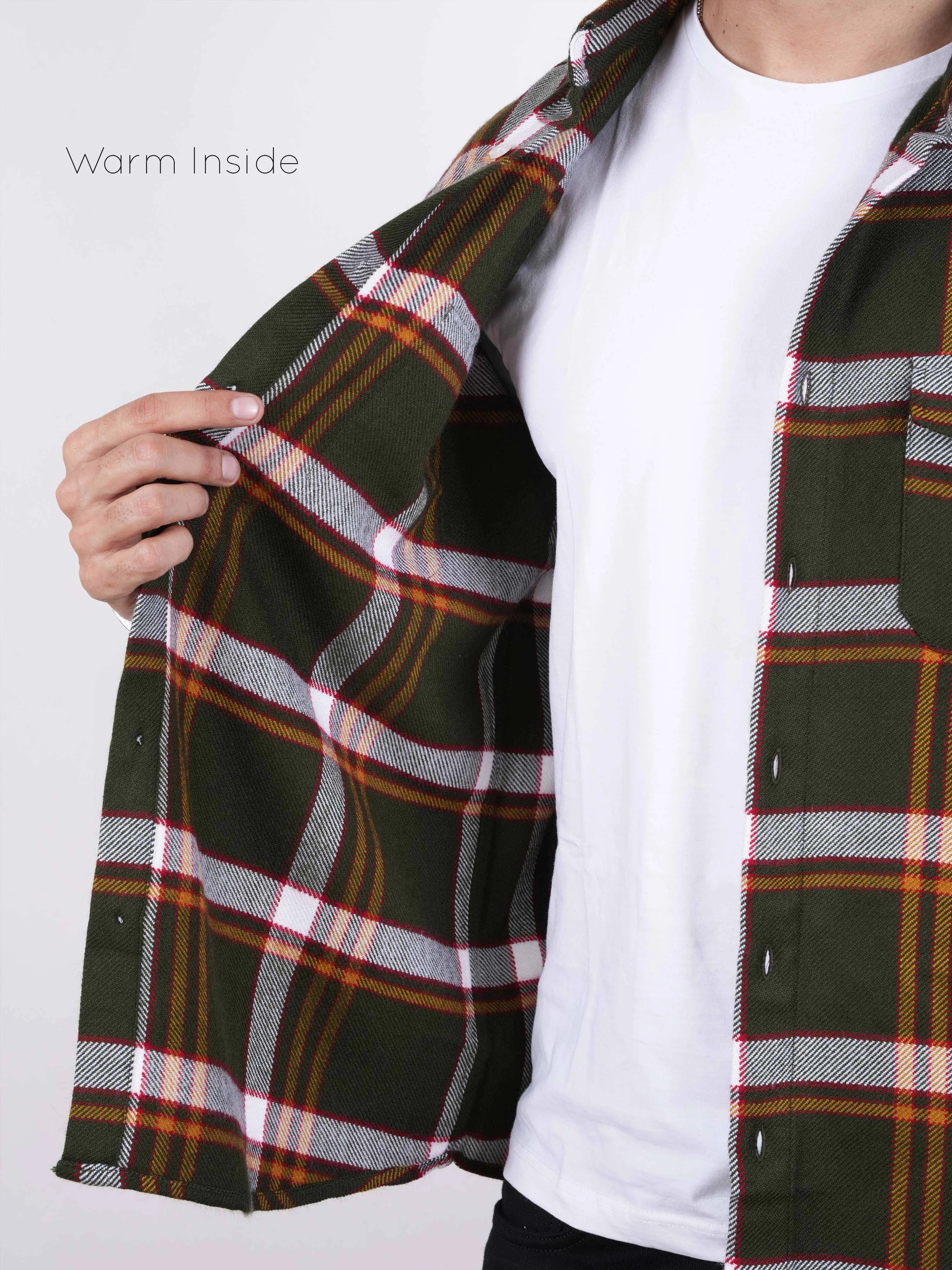 Evergreen Saffron Shacket