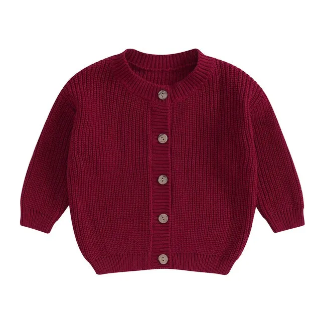 FALL VIBES Knitted Cardigan