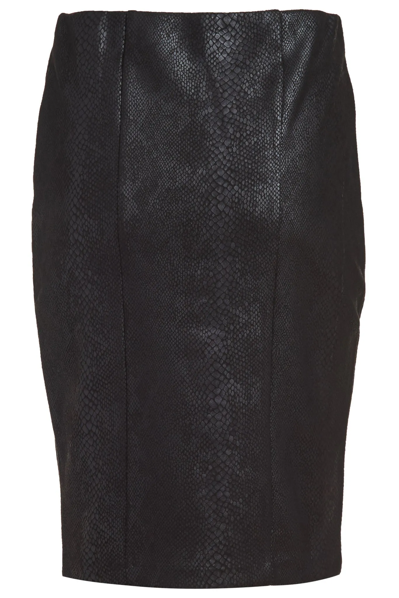 Faux Suede Stretch Pencil Skirt - The Forsyth