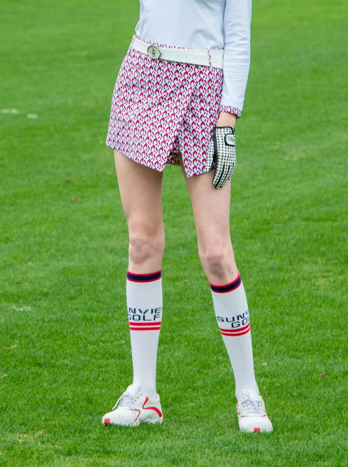 Front Slit Skort