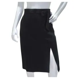 Giorgio Armani 90s Black Pencil Skirt