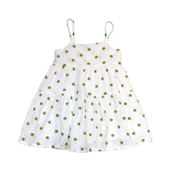 Green Polka Dot Sundress