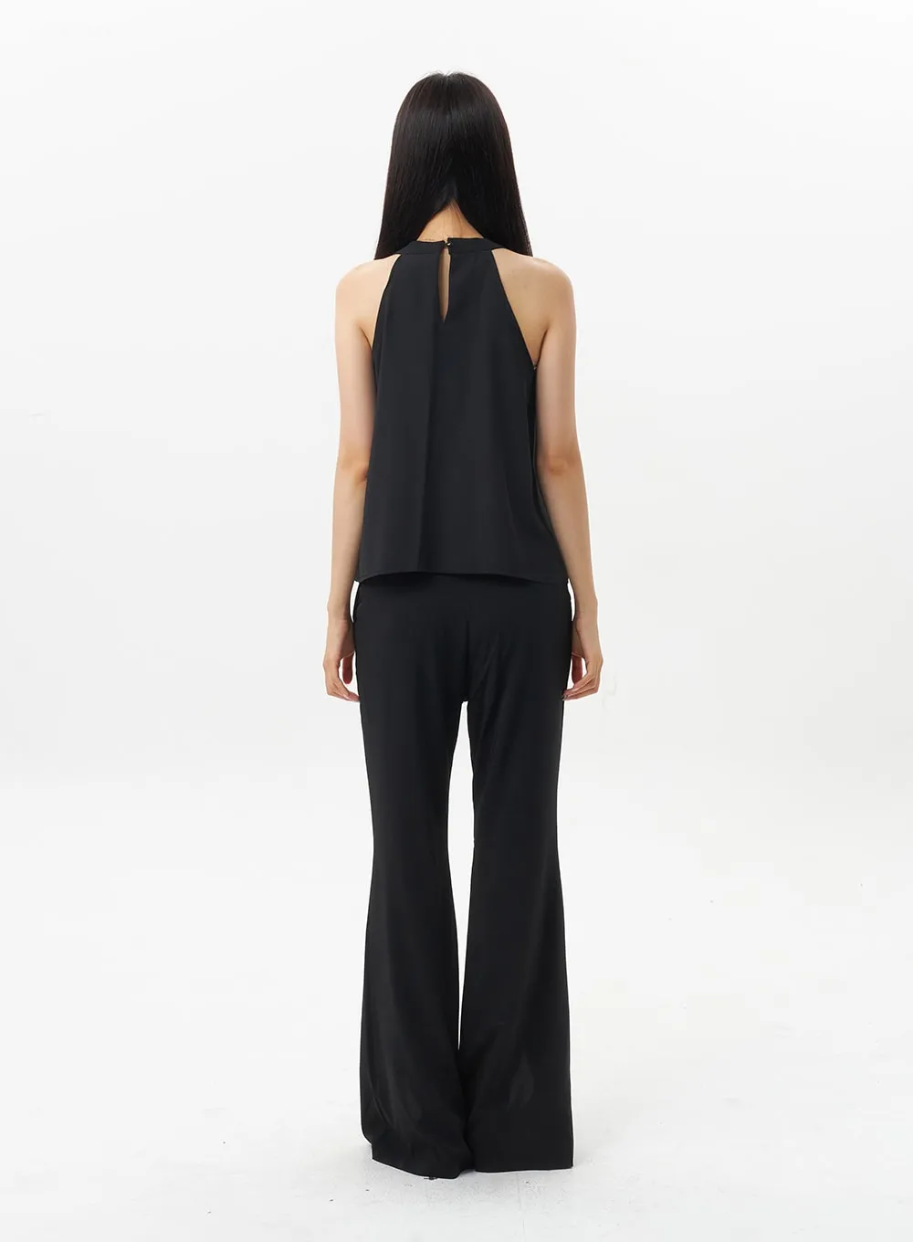 Halter Neck Blouse OU328