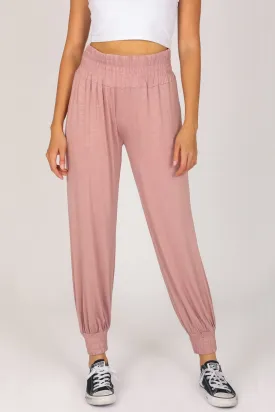 Harem Jogger - Dark Mauve