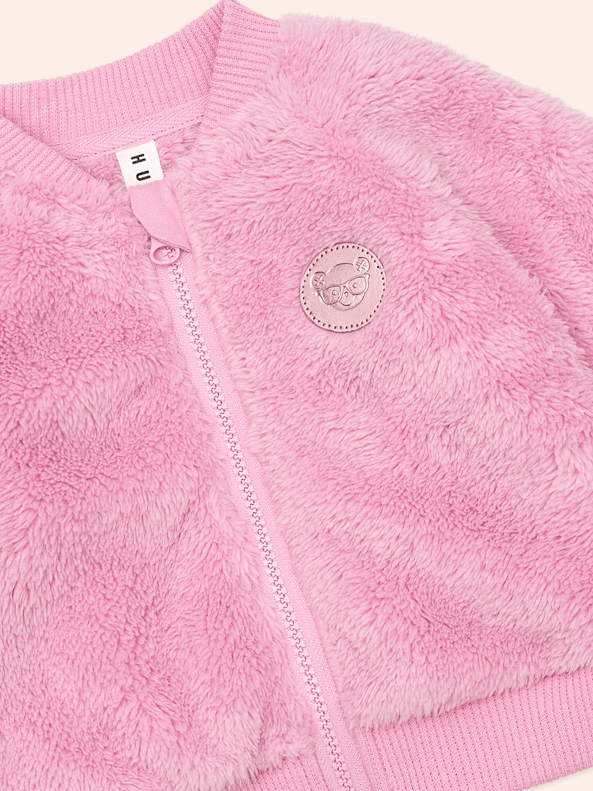 Huxbaby Gem Bunny Furry Jacket