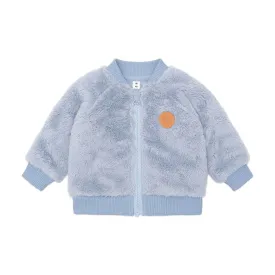 Huxbaby Happy Pup Furry Jacket