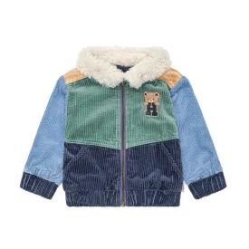 Huxbaby Midnight Colour Block Cord Jacket