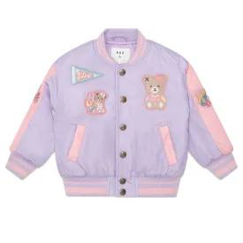 Huxbaby Orchid Hux College Varsity Jacket