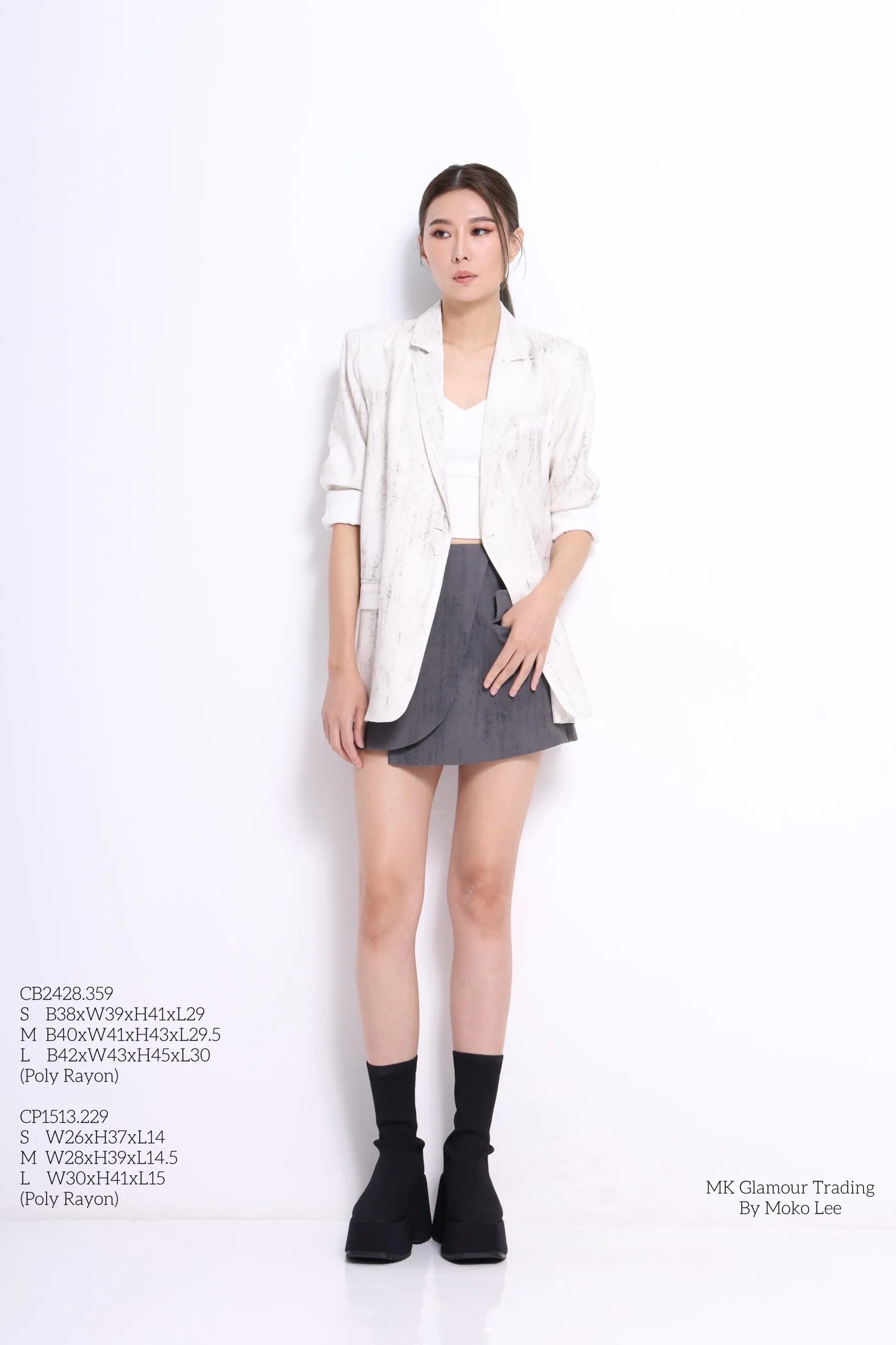 Ina Classic Fit Tailored Jacket