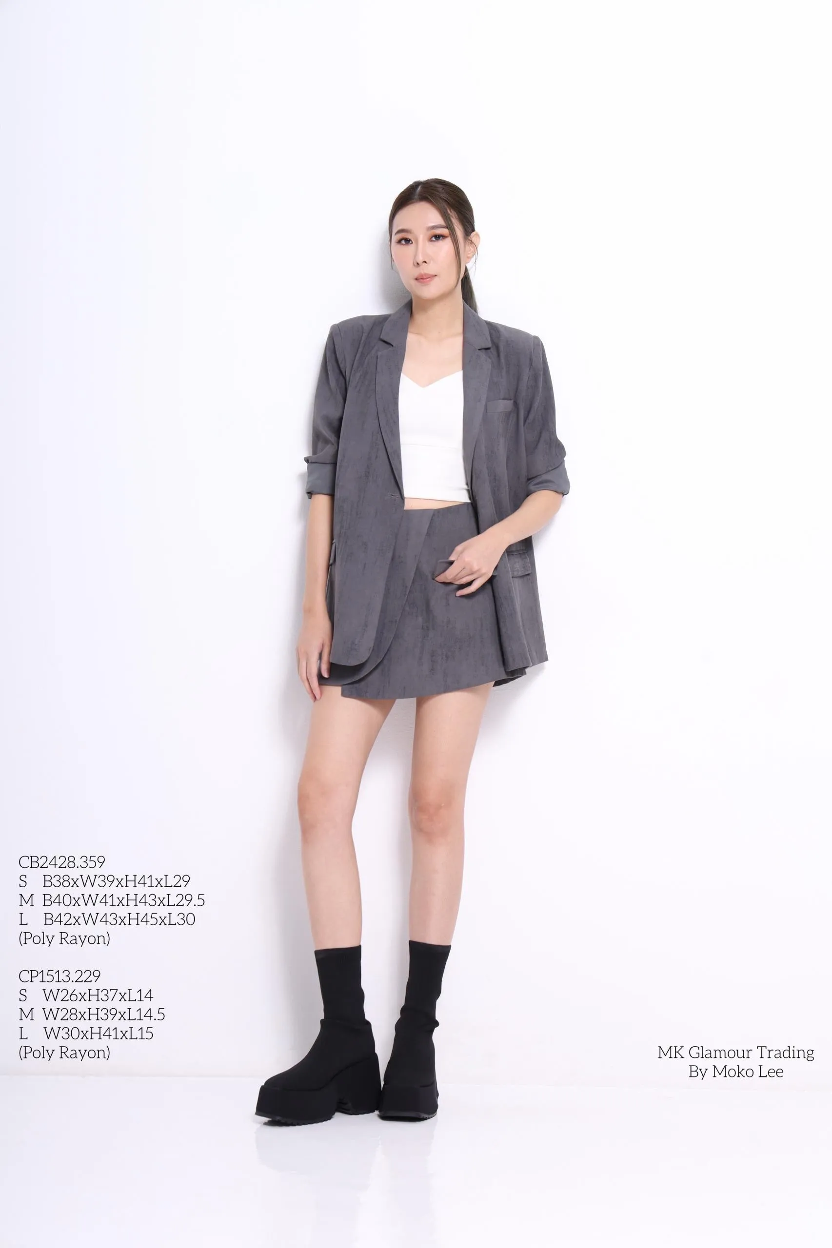 Ina Classic Fit Tailored Jacket