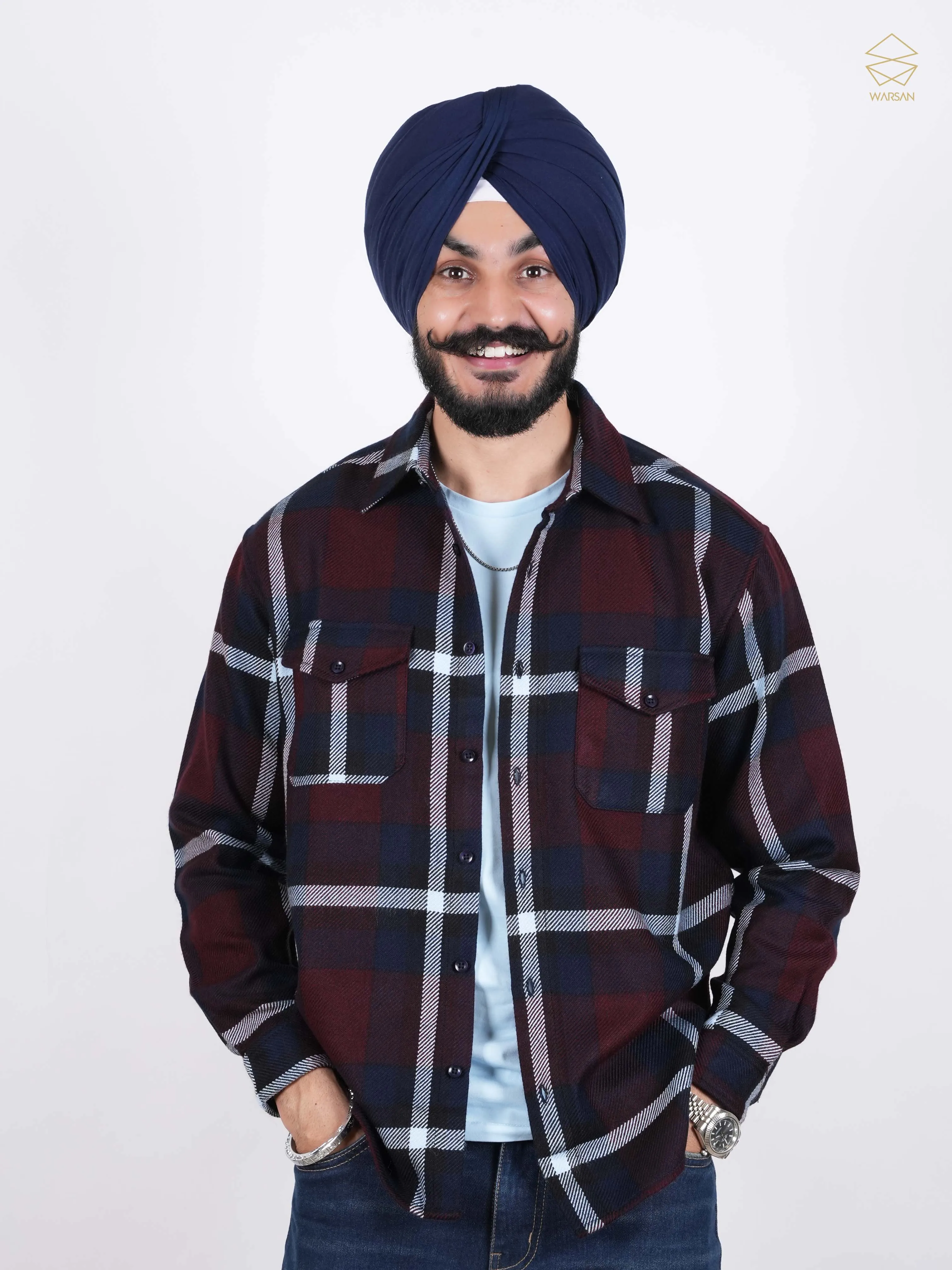 Indigo Wine Shacket