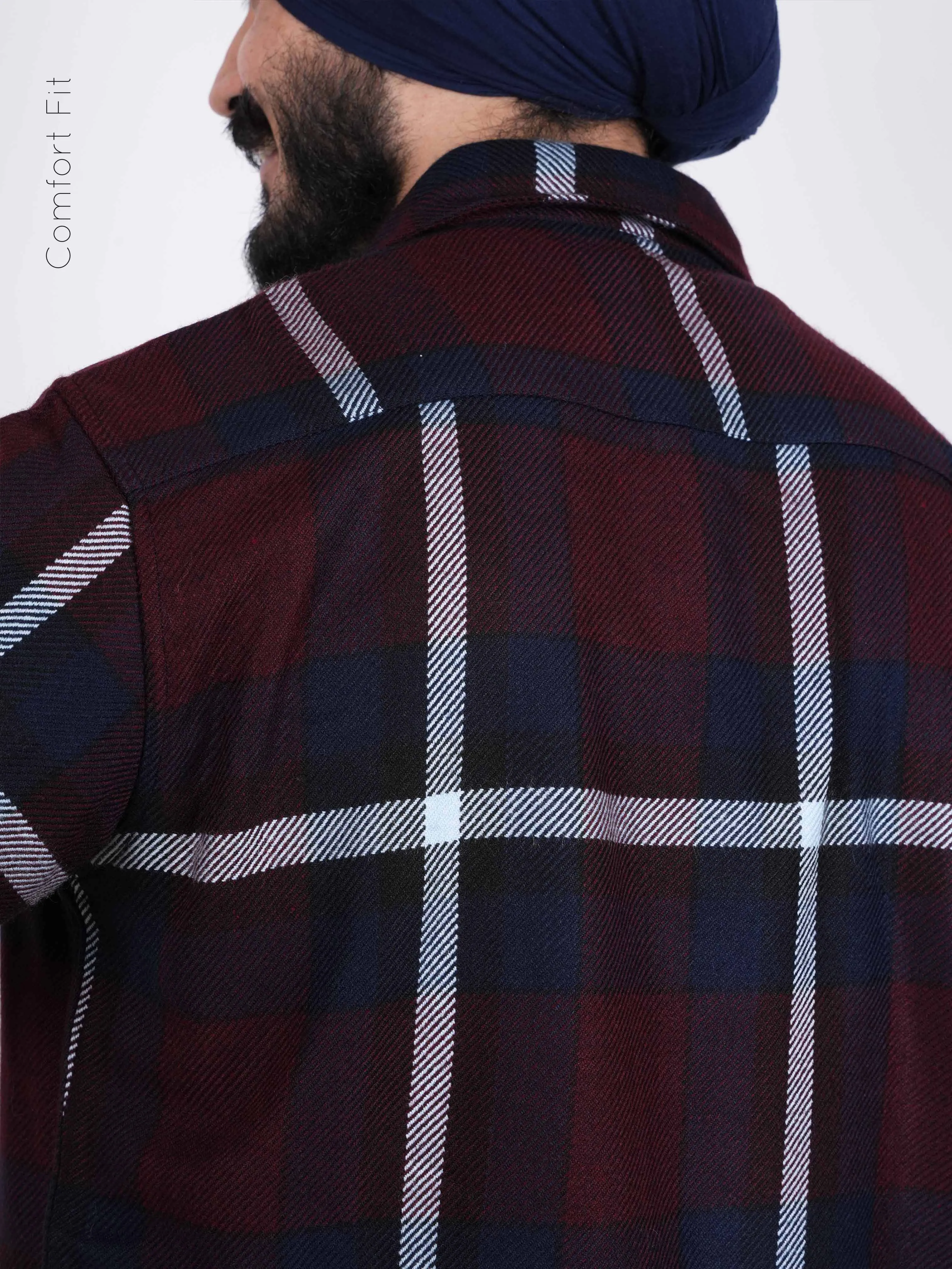 Indigo Wine Shacket