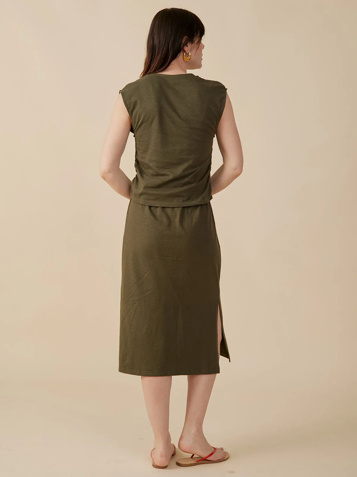 Isla Skirt - Olive