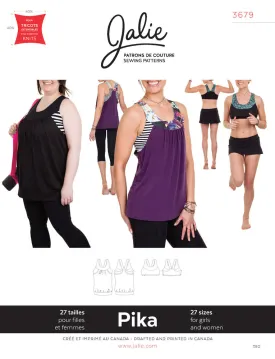 Jalie Pattern 3679 - PIKA Tank and Sport Bra