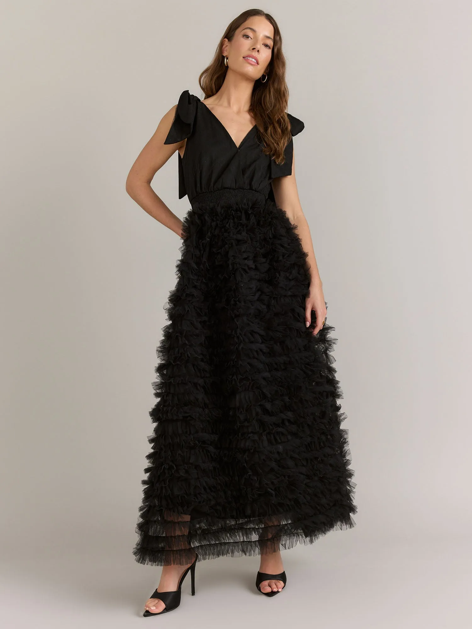 Just Me Sleeveless Ruffled Dress - Brands We Love