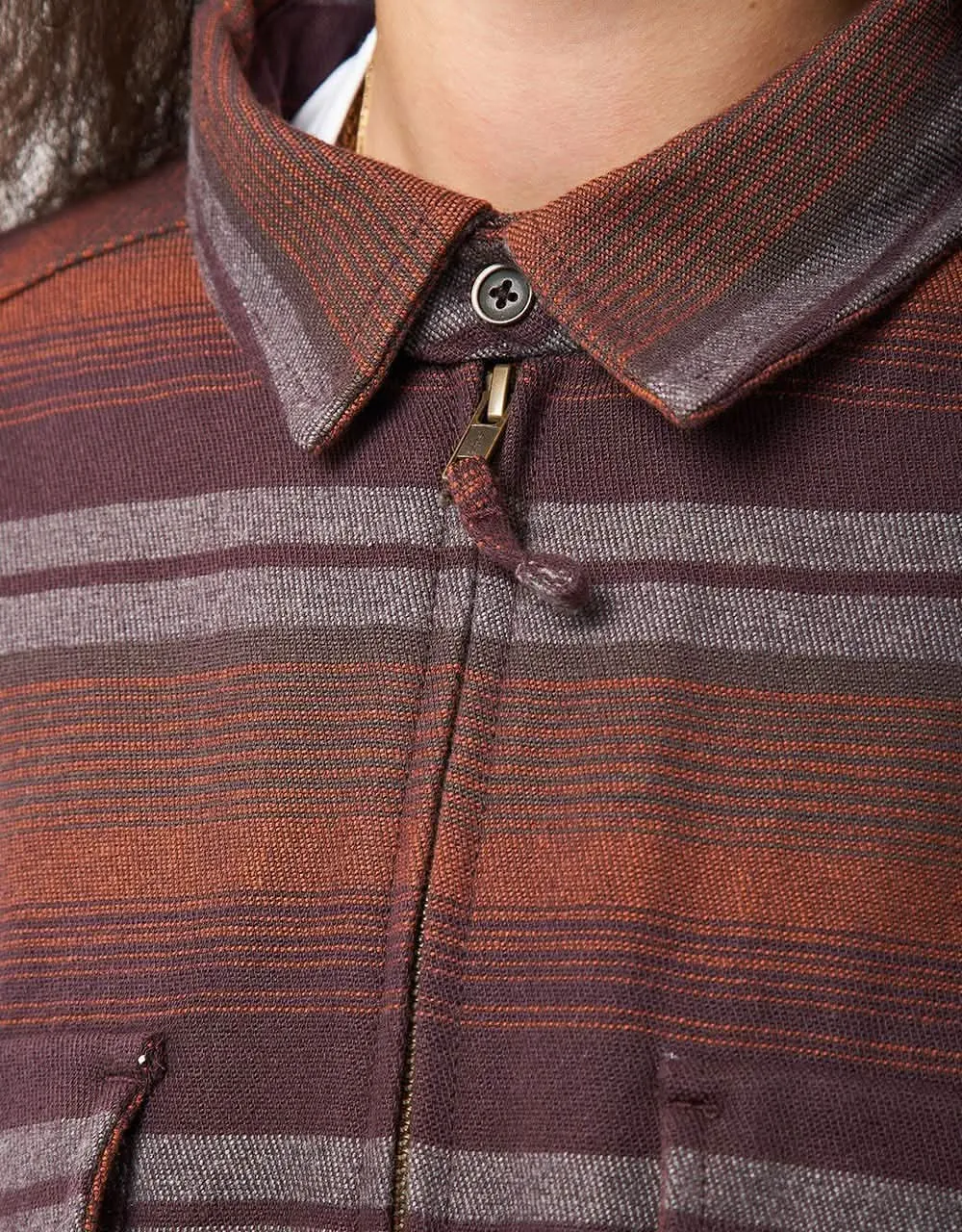 Kavu Eagle Pine Shacket - Copper Hills Stripe