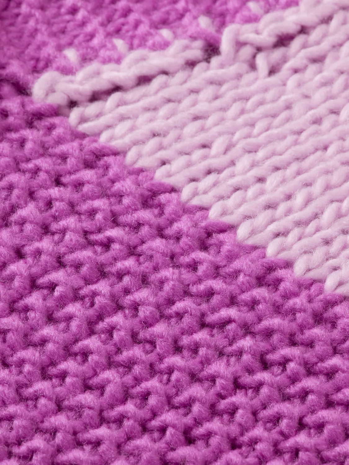 Kids - Knitted colourblock cardigan
