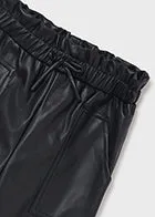 Leather Paperbag Pant
