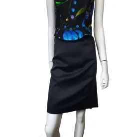 Le'Suit Black Pencil Skirt Size 14
