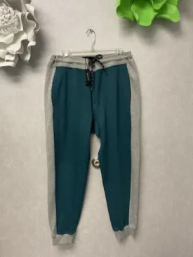 Mens Edgar  Ash Green/Grey Jogger Pants Size Large NWT Drawstring Pockets
