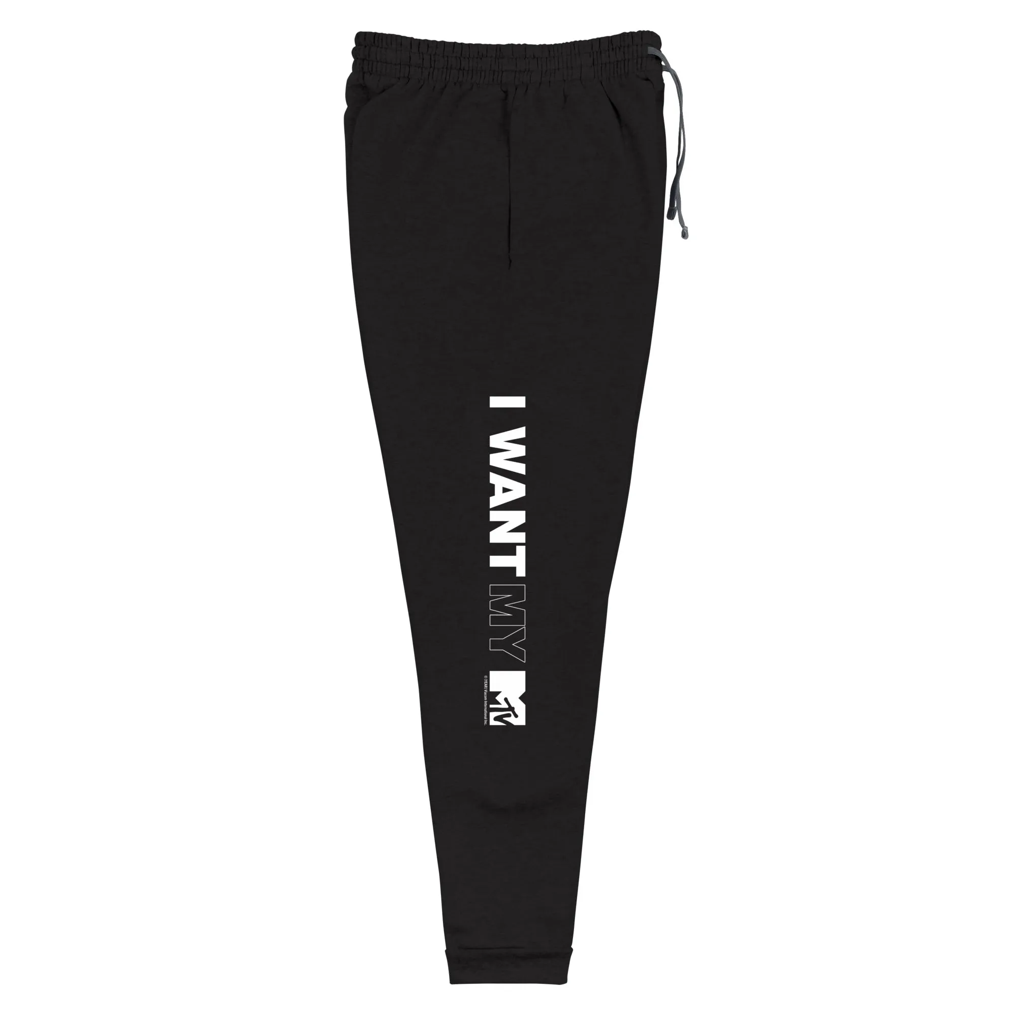 MTV Gear I Want My Adult Fleece Joggers