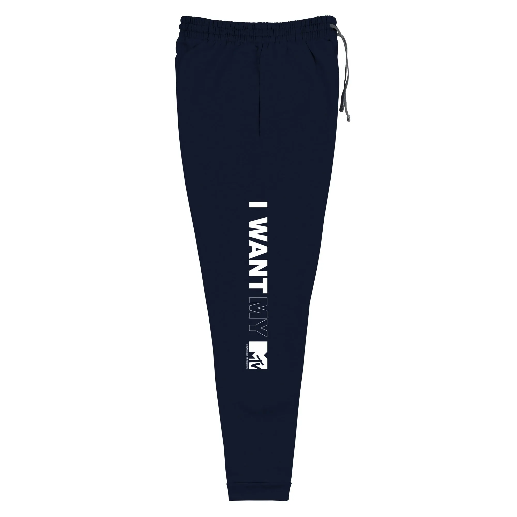 MTV Gear I Want My Adult Fleece Joggers