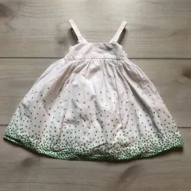 NEW Baby Gap Green & White Sundress & Bloomer