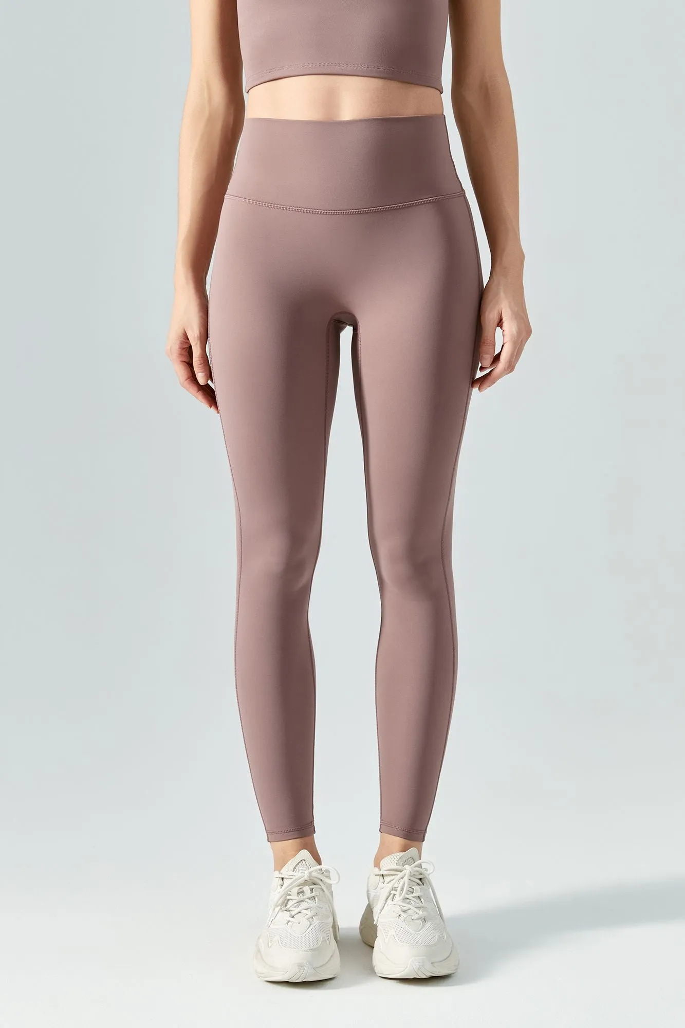 No Front Seam Thermal Workout Leggings