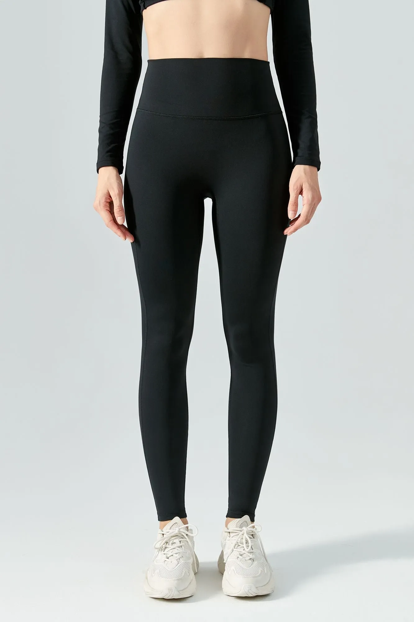 No Front Seam Thermal Workout Leggings