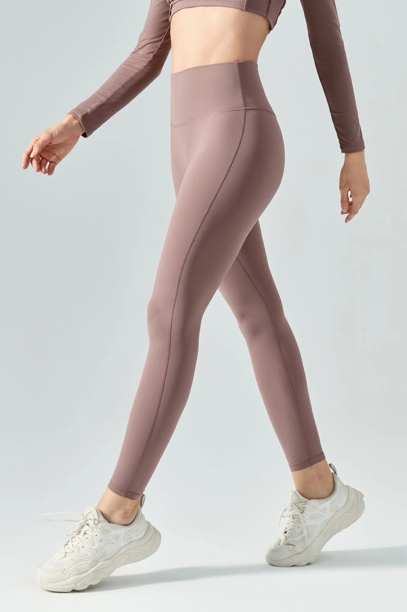 No Front Seam Thermal Workout Leggings